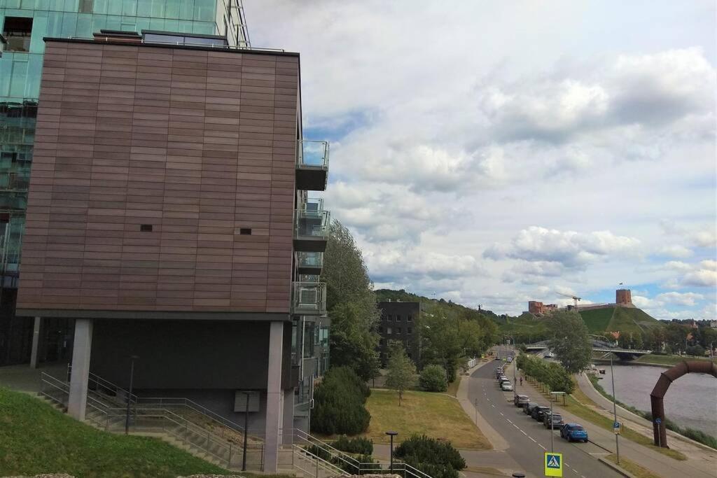 Slucko Central Studio Apartment near River Vilna Exterior foto