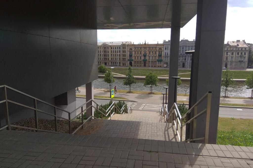 Slucko Central Studio Apartment near River Vilna Exterior foto