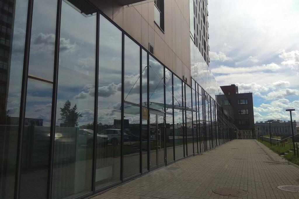 Slucko Central Studio Apartment near River Vilna Exterior foto
